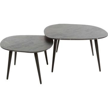 Table basse Organic Rock (lot de 2)