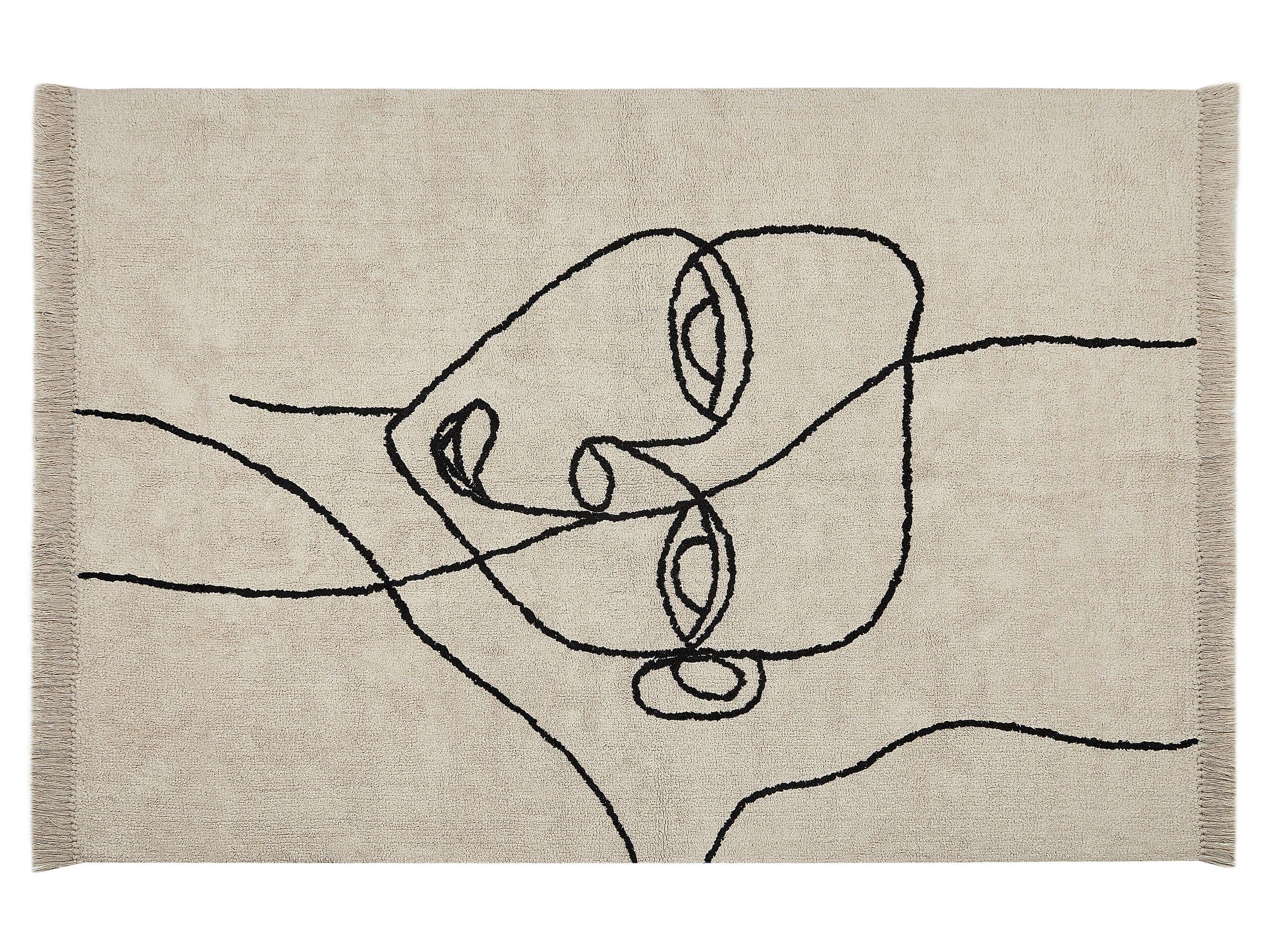 Image of Teppich aus Baumwolle Modern NURU Teppich aus Baumwolle Modern NURU