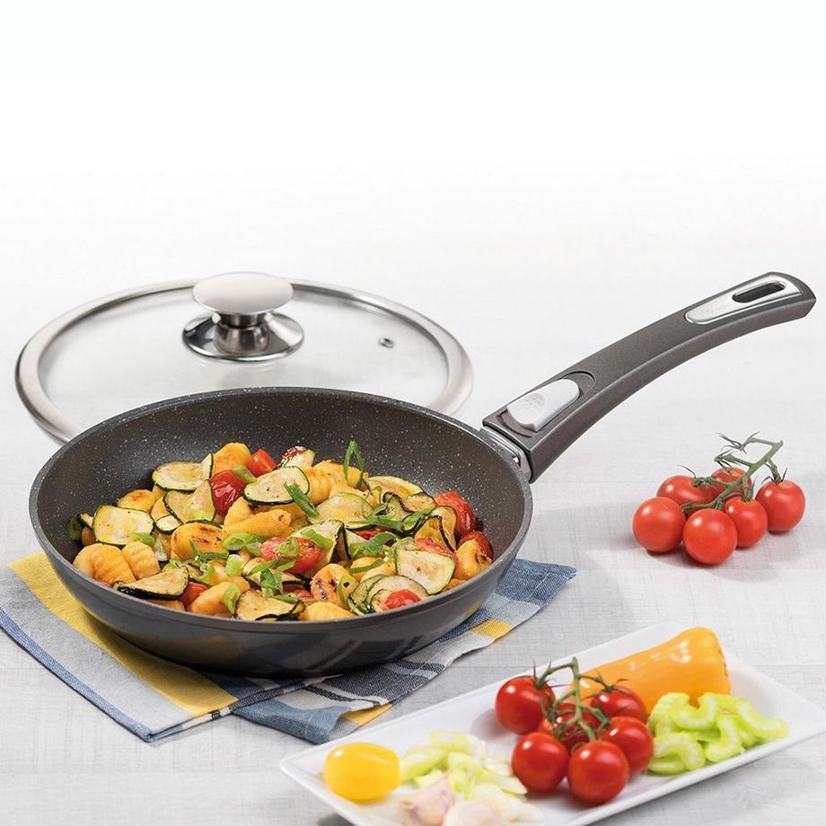 Genius Bonafit-Pfannen, Set 7-tlg.,-metallic  