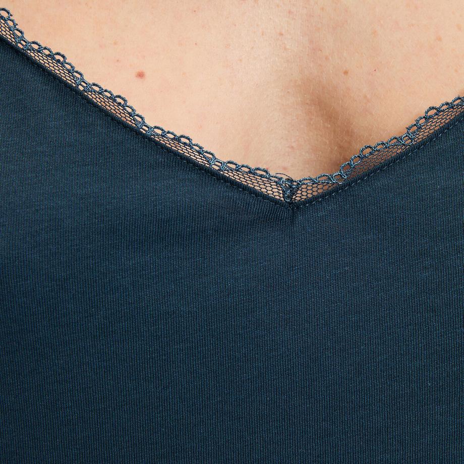 La Redoute Collections Sottoveste in cotone con spalline sottili  