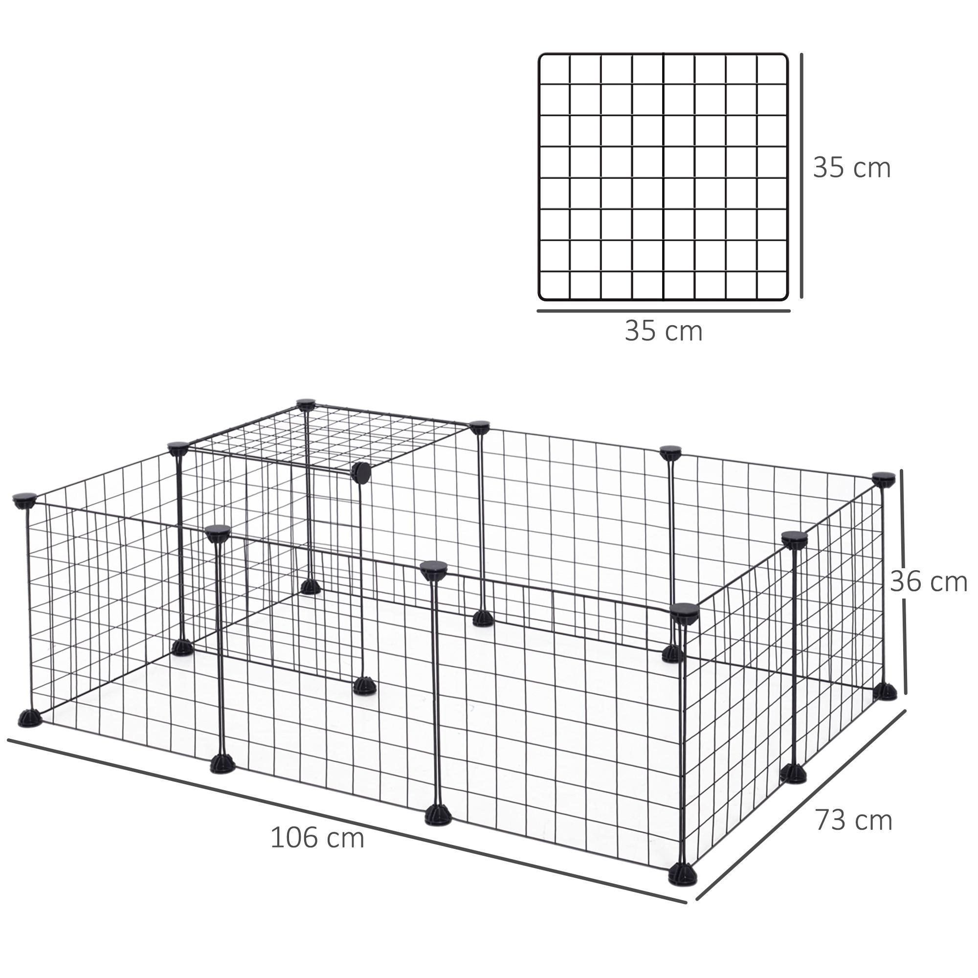 PawHut  Enceinte grillagée 