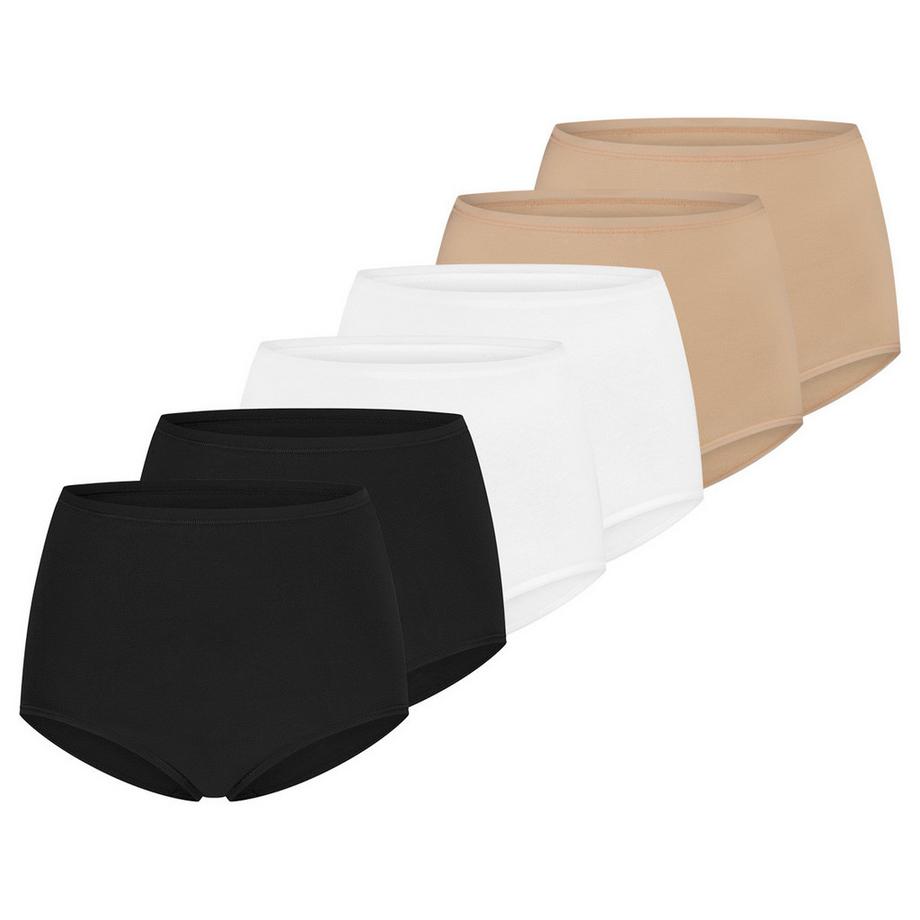 95/5 Coton bio - lot de 6 - Culottes maxi