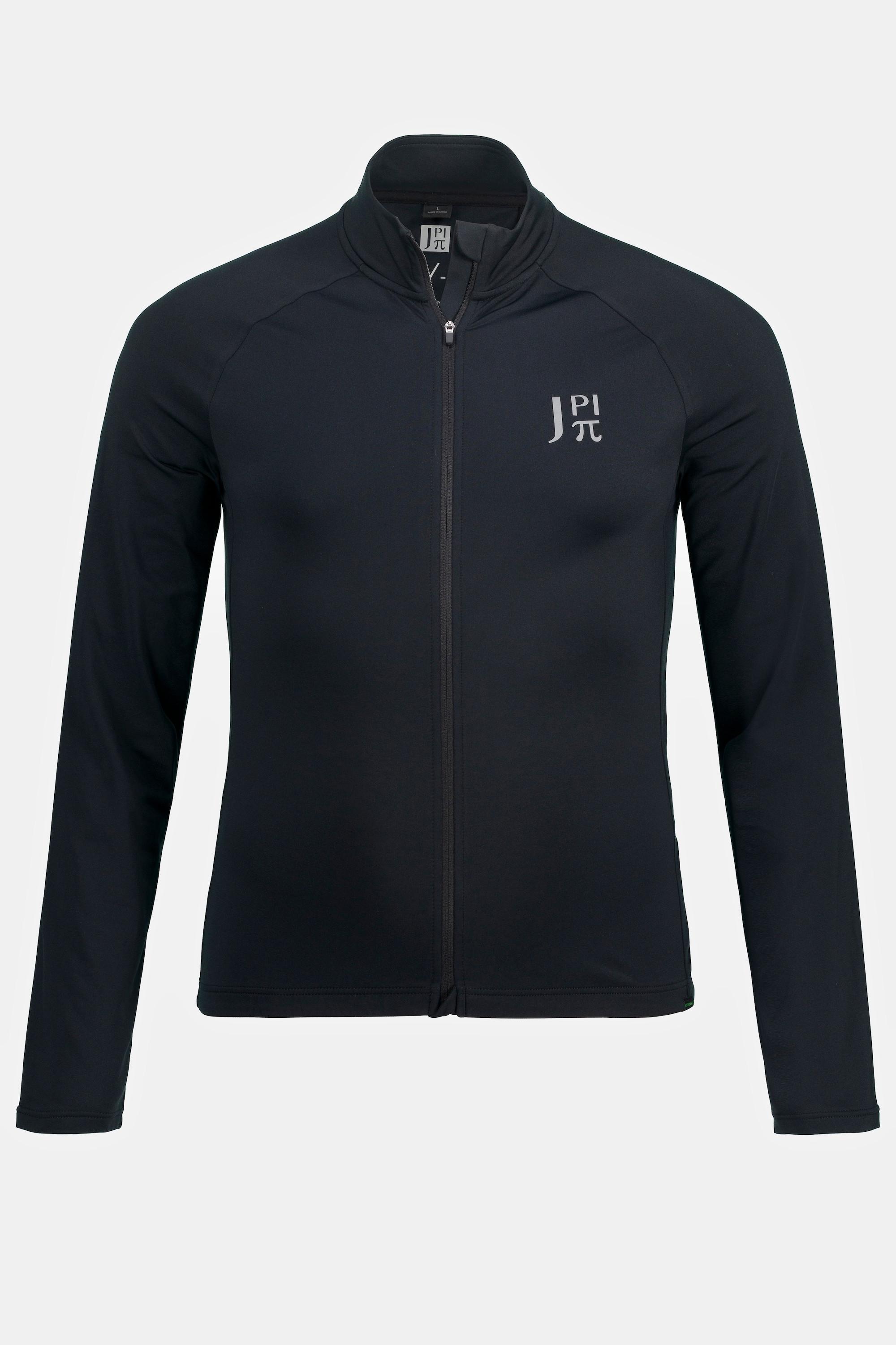 JP1880  Veste de cyclisme JAY-PI, collection Bikewear, col droit, manches longues, et poches dans le bas du dos 