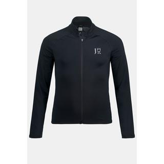 JP1880  Rad-Trikotjacke, Bikewear, Stehkragen, Langarm, hinten Saumtaschen 