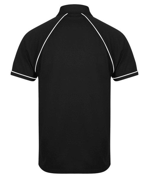 Image of Sport Poloshirt, Kurzarm Herren Schwarz XS