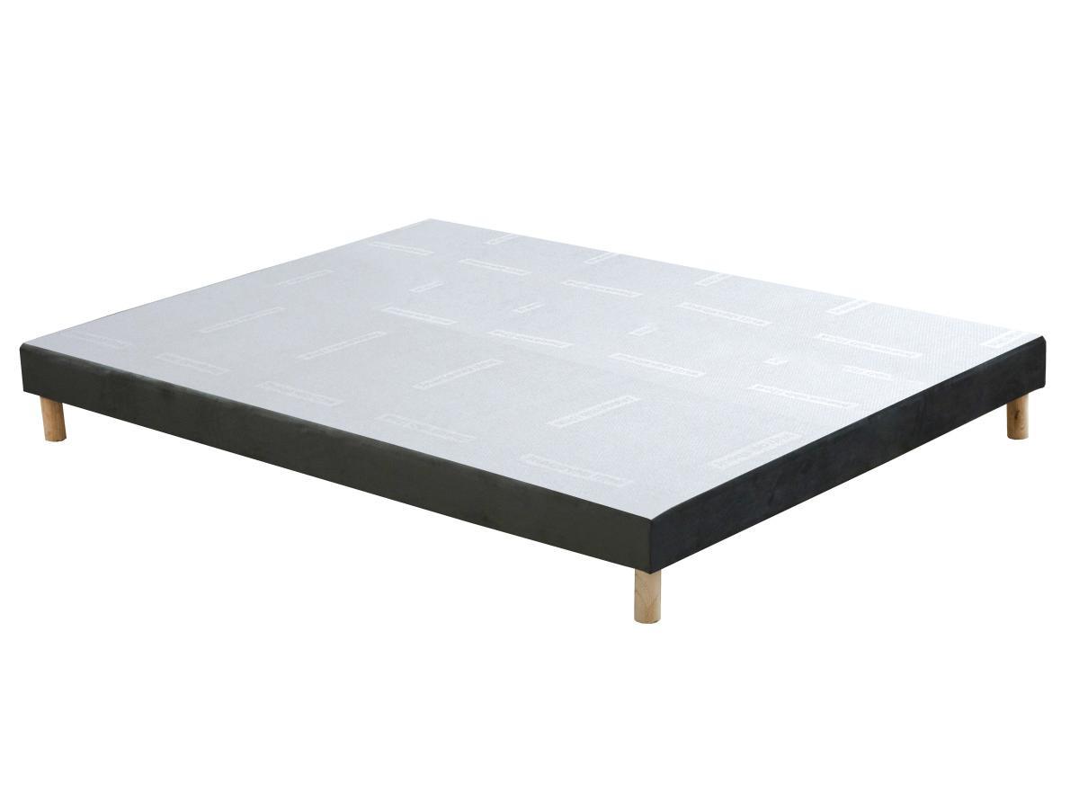 Image of Bettgestell mit Lattenrost - 160 x 200 cm - Samt - SOBEK von YSMÉE Bettgestell mit Lattenrost - 160 x 200 cm - Samt - SOBEK von YSMÉE