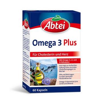 Omega 3 Plus mit Omega 6-9 Fettsäuren