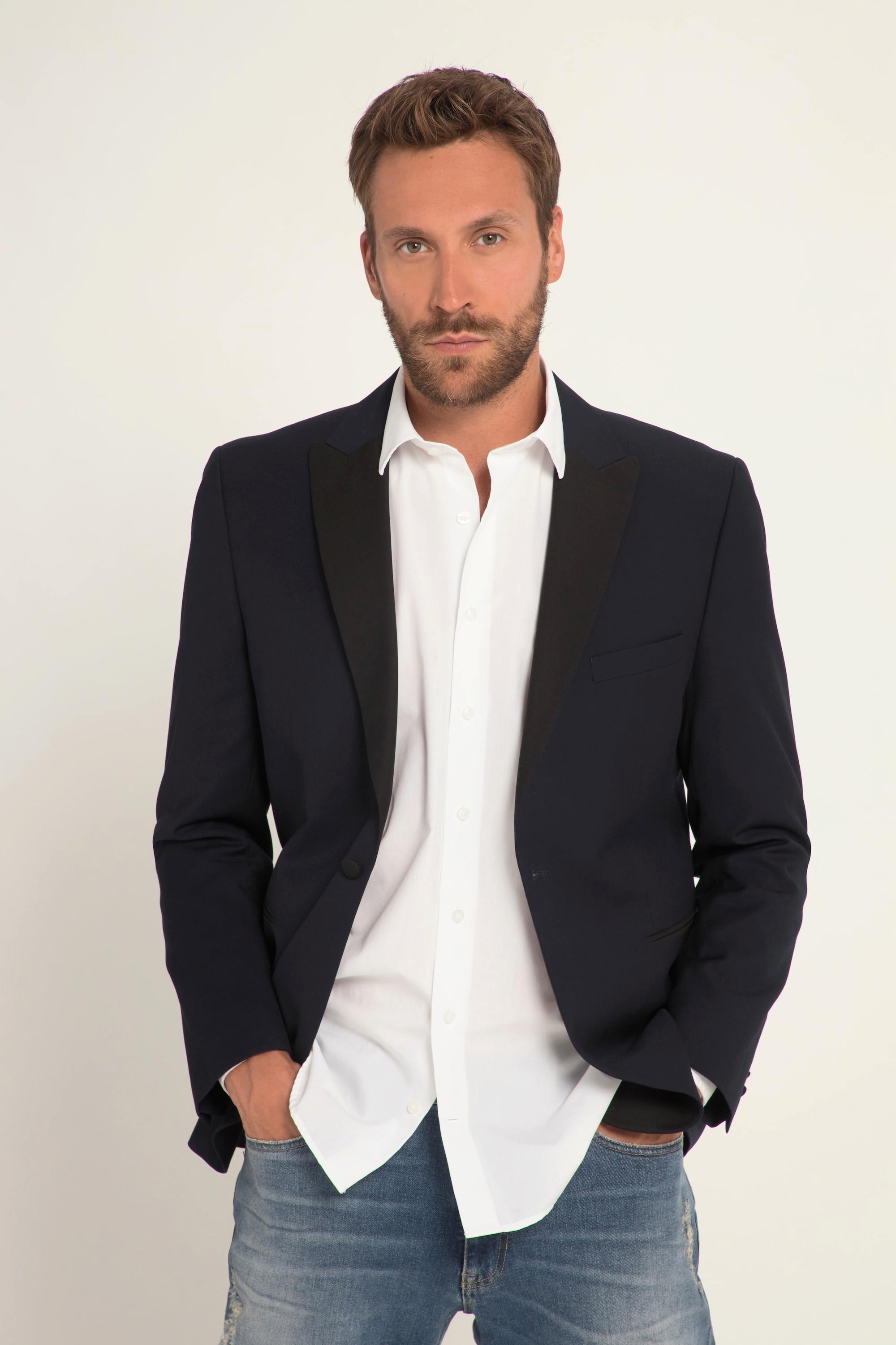 JP1880 Bacchus Party Sakko Satin Revers  