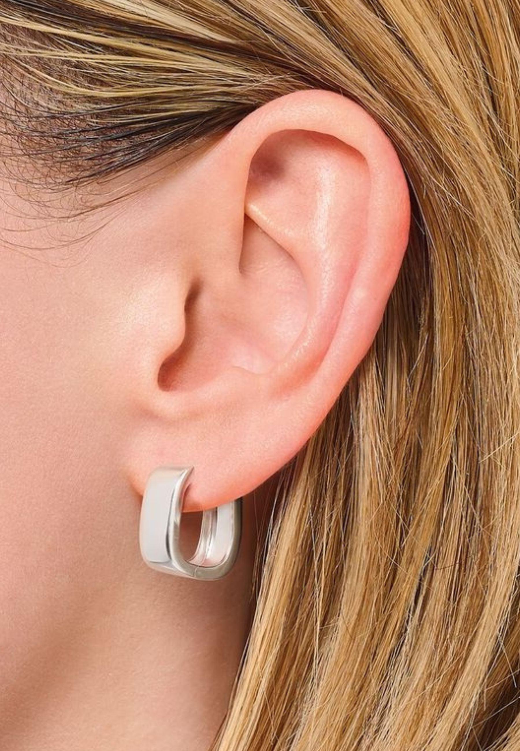 Thomas Sabo  Creolen in eckiger Form 