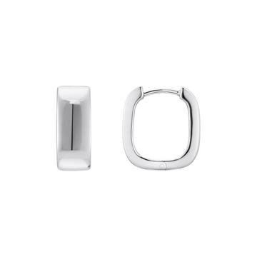 Creolen in eckiger Form