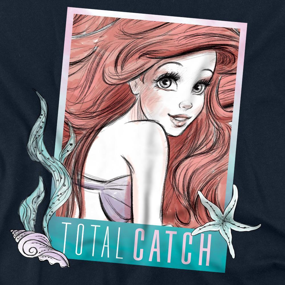 The Little Mermaid Total Catch T-Shirt Maniche Lunghe  