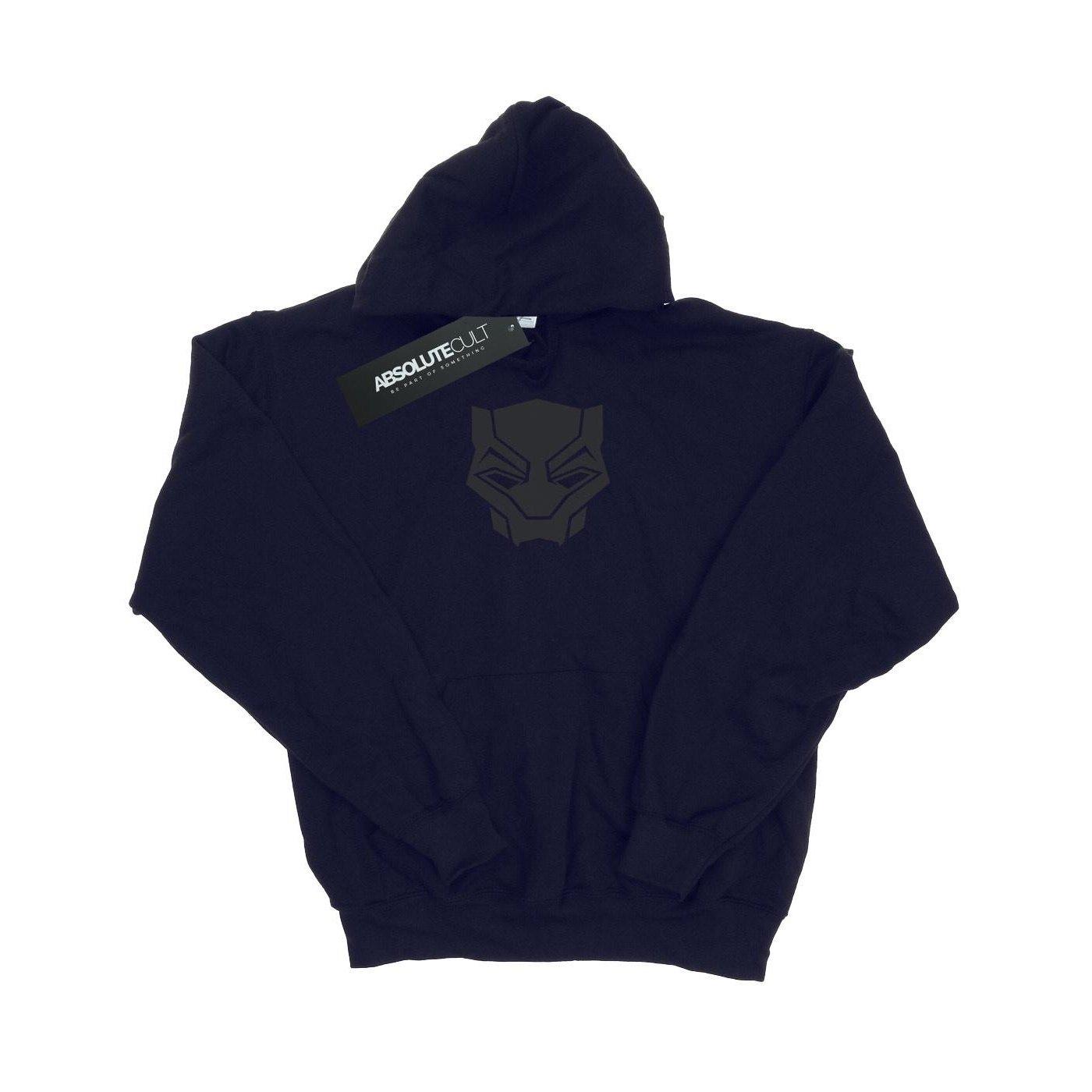 Image of Black Panther Black On Black Kapuzenpullover Damen Marine M