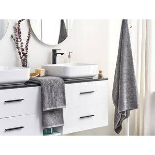 Beliani Lot de 2 serviettes en Coton MITIARO  