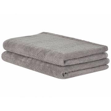 Set di 2 asciugamani en Cotone MITIARO
