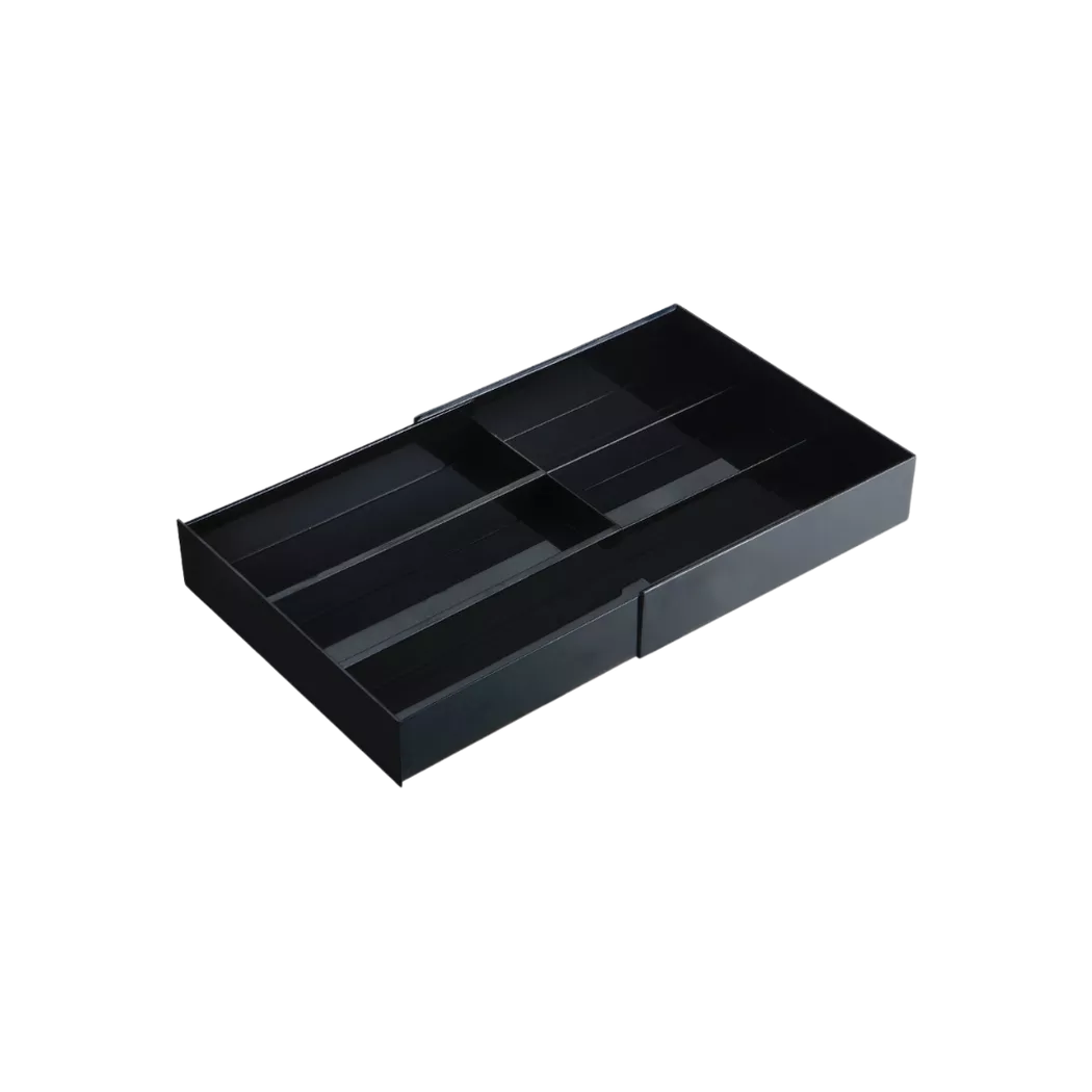 Yamazaki - TOWER Schubladen Organizer Küche   Schwarz, 25cm