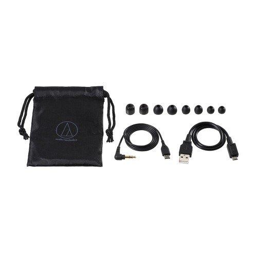 Audio Technica  Audio-Technica ATH-ANC100BT cuffia e auricolare Con cavo e senza cavo In-ear MUSICA Micro-USB Bluetooth Nero 