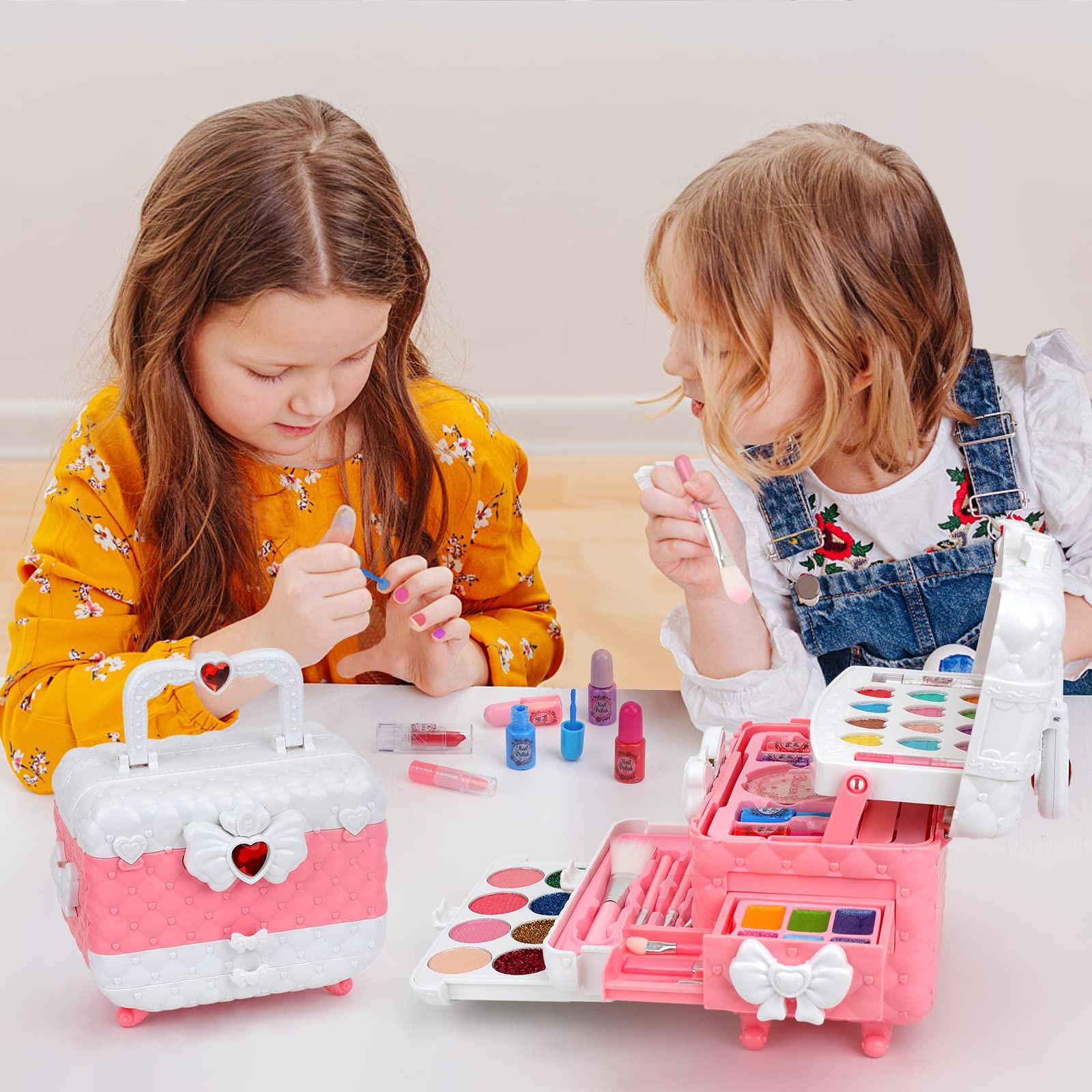 Activity-board  Trousse de maquillage pour enfants jouet, trousse de maquillage lavable pour enfants Trousse de maquillage 