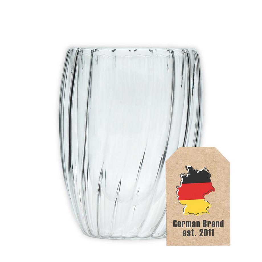 Doppelwandige Thermo Gläser