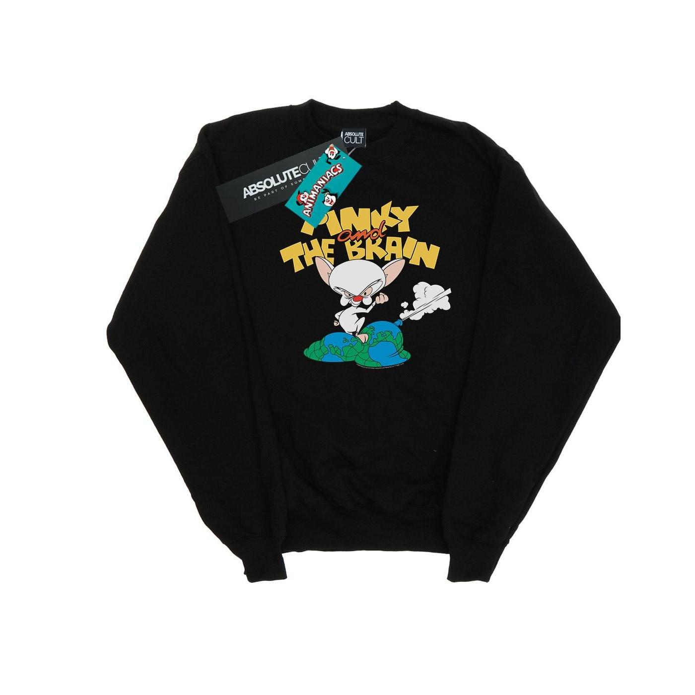 Image of The Brain World Domination Sweatshirt Jungen Schwarz 104