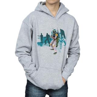 STAR WARS  Sweat à capuche BOBA FETT 