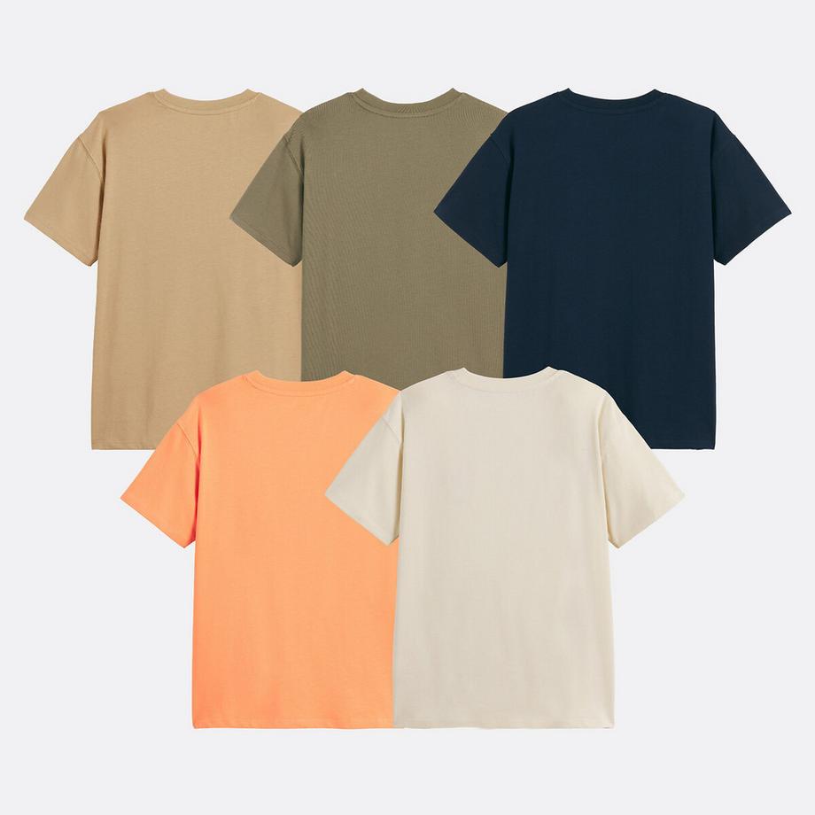 La Redoute Collections  5er-Pack T-Shirts 