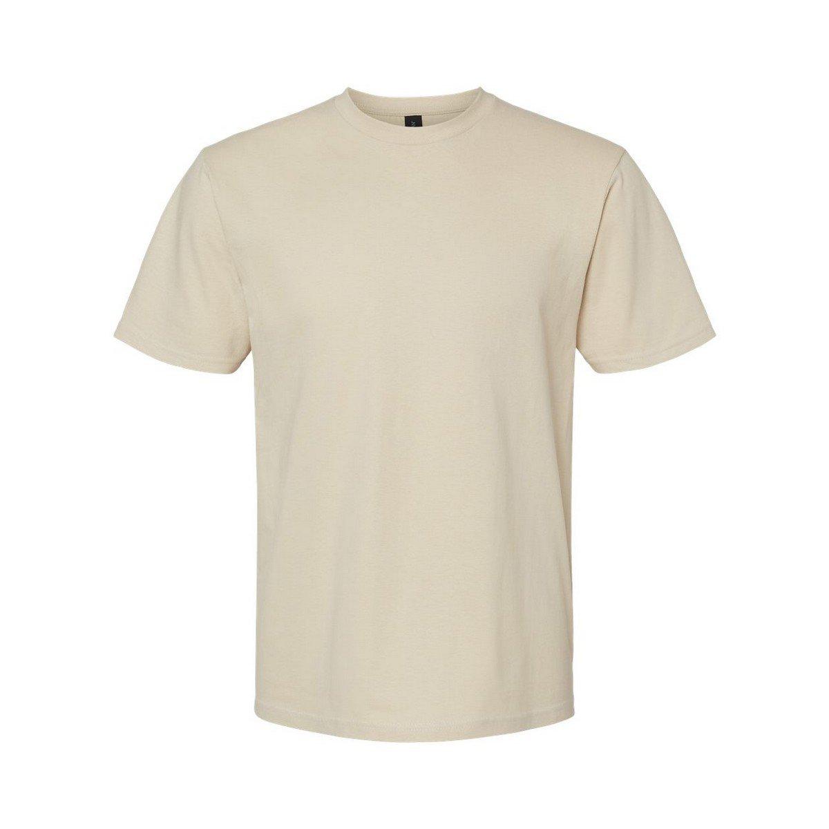 Image of Softstyle Tshirt Mittelschwer Herren Sand L