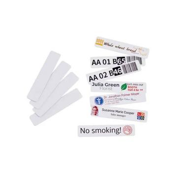 PVC adhesive sign 80 x 18 mm (1 pack 50 pcs.)