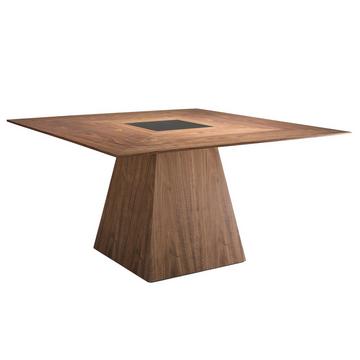 Esstisch quadratisch Walnuss