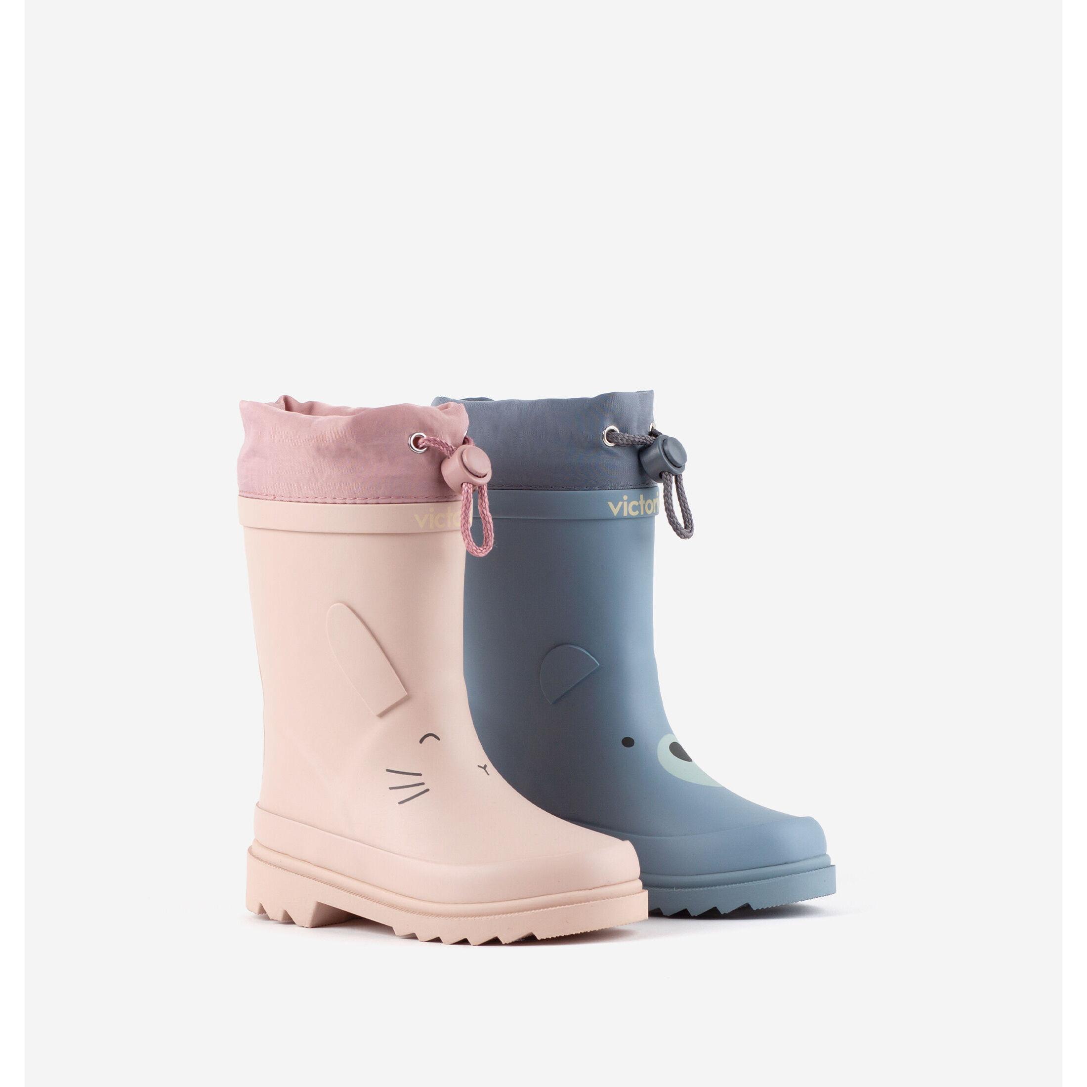 Victoria  bottes de pluie enfant animales 