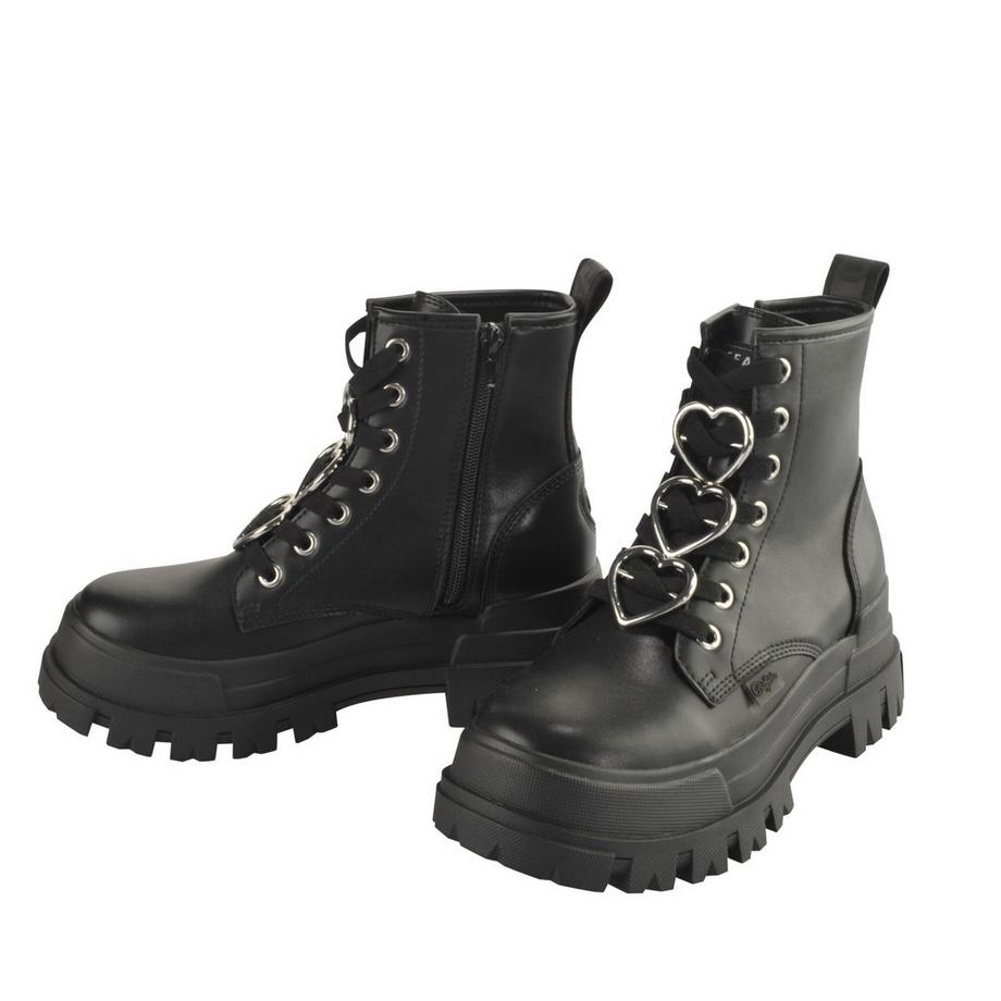 Buffalo  Bottines femme  Aspha Rld Heart - Vegan Box 