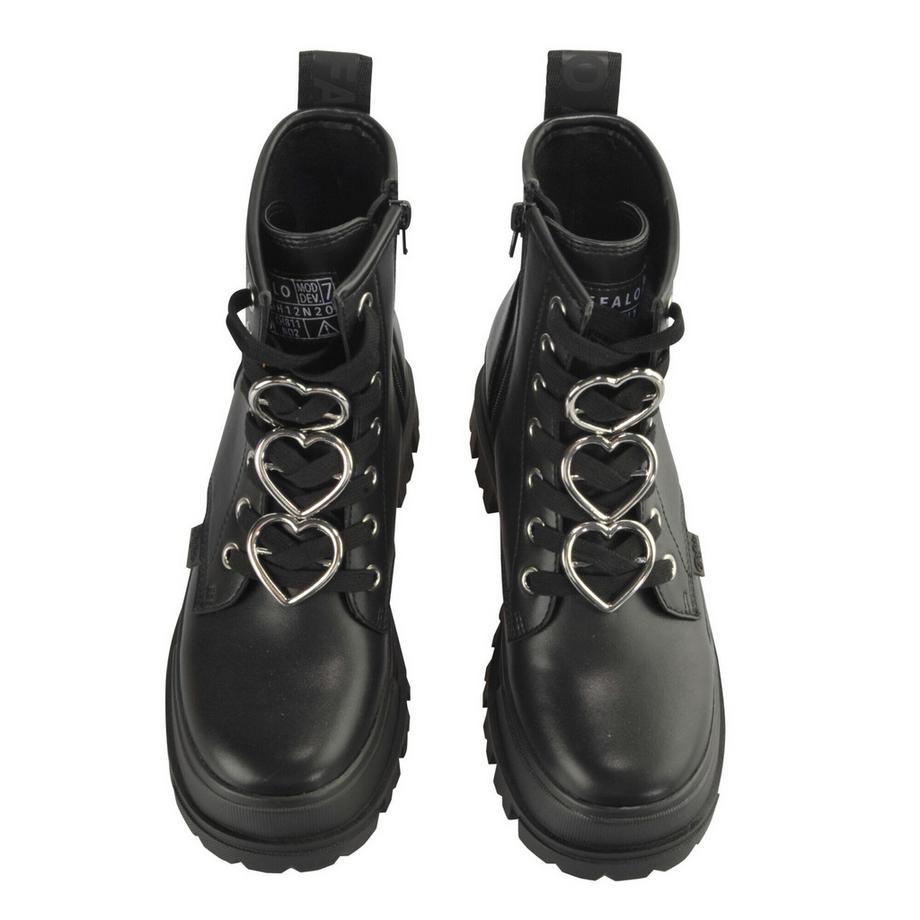 Buffalo  Bottines femme  Aspha Rld Heart - Vegan Box 