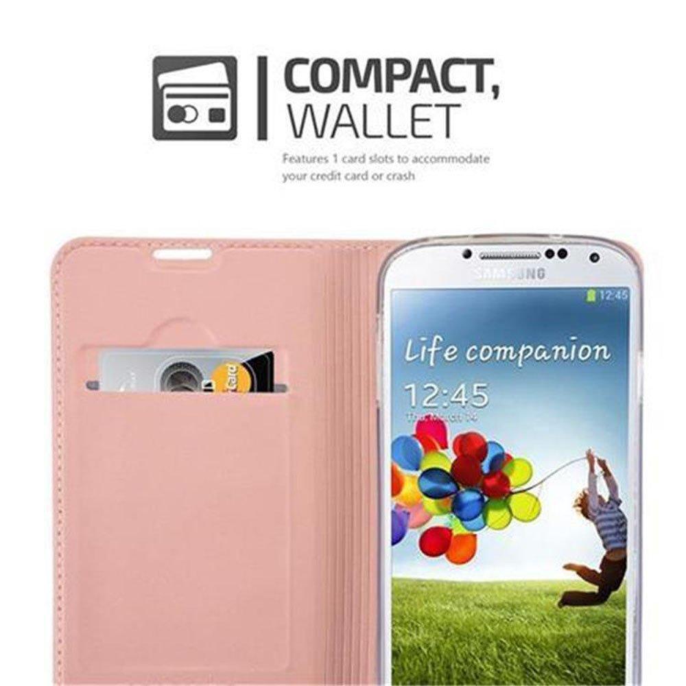 Cadorabo  Housse compatible avec Samsung Galaxy S4 - Coque de protection avec fermeture magnétique, fonction de support et compartiment pour carte 