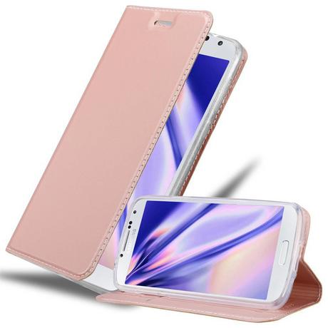 Cadorabo  Housse compatible avec Samsung Galaxy S4 - Coque de protection avec fermeture magnétique, fonction de support et compartiment pour carte 