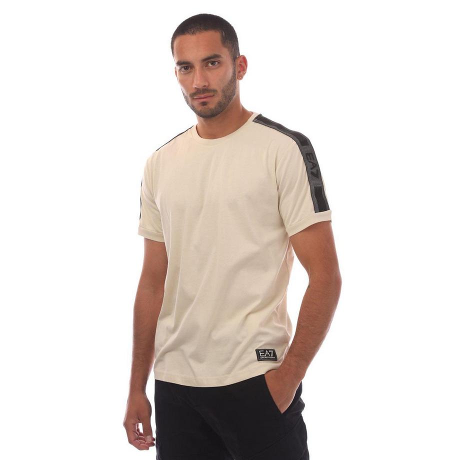 EMPORIO ARMANI Baumwolljersey T-Shirt mit Logo  