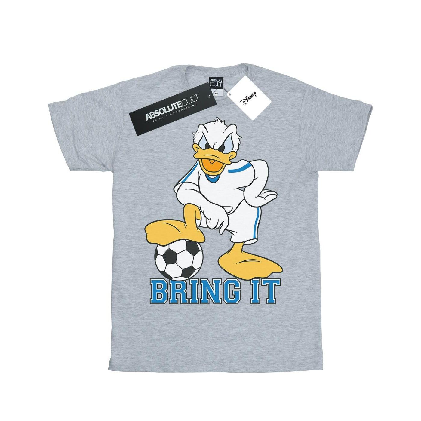 Image of Donald Duck Bring It Tshirt Herren Grau L