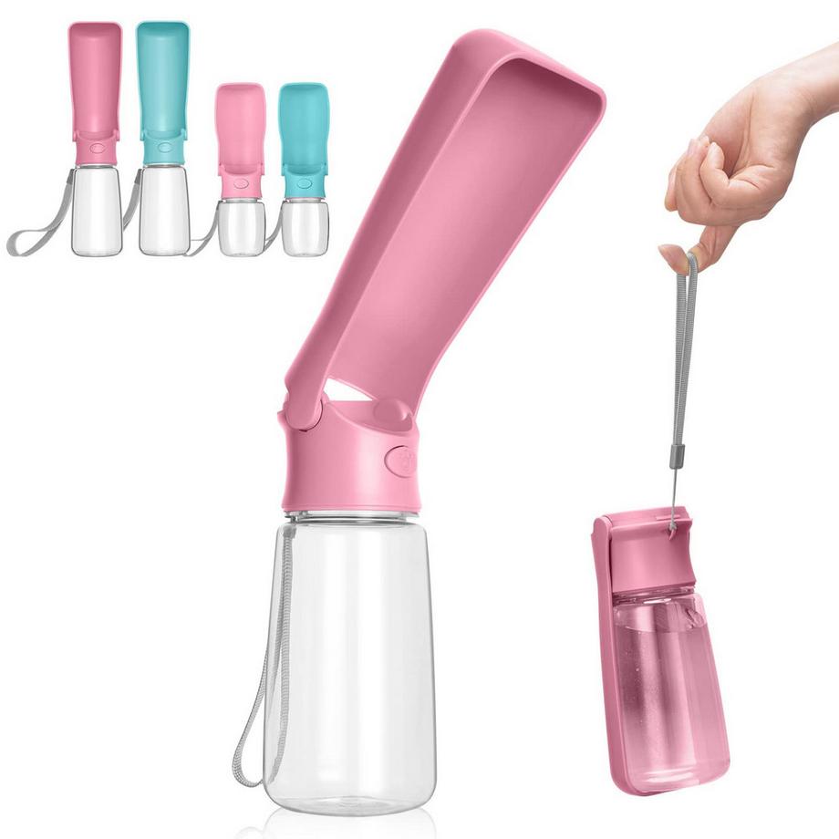 Gourde pliable pour chiens en déplacement