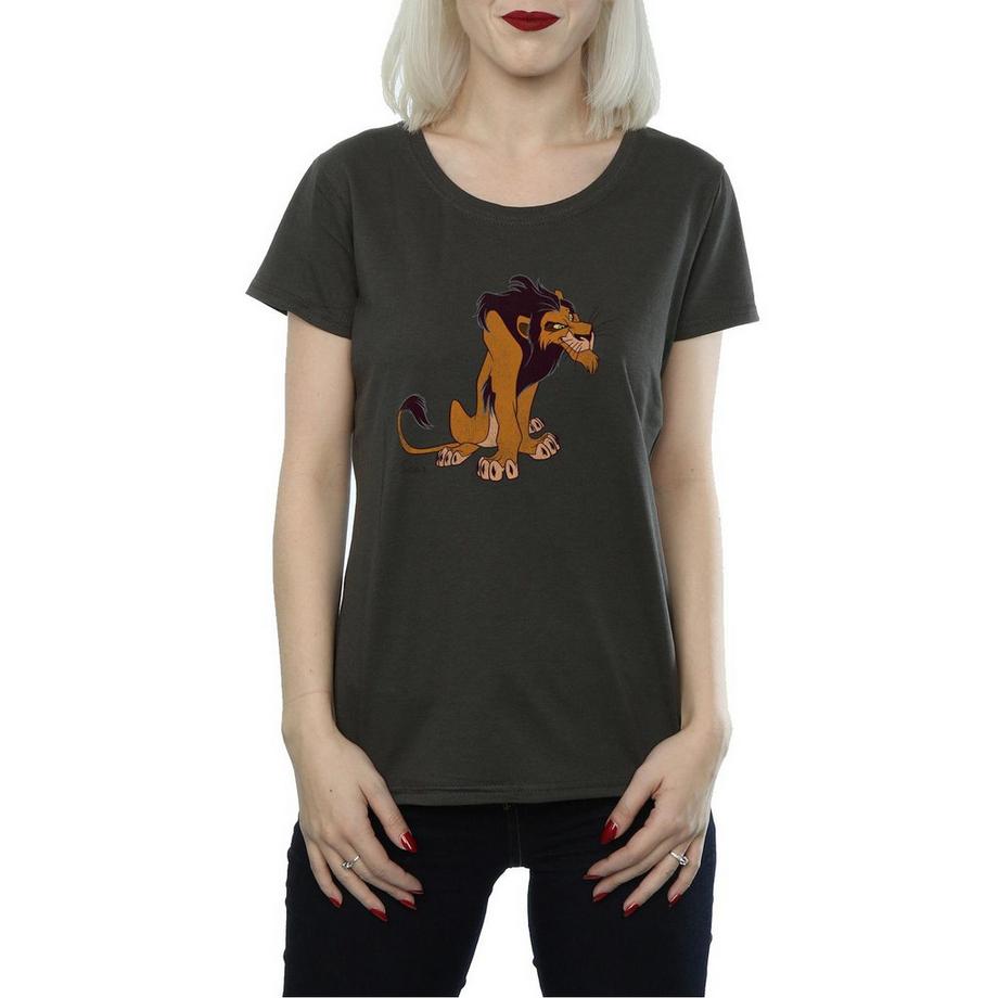 Disney Le Roi Lion Scar T-Shirt Graphique  