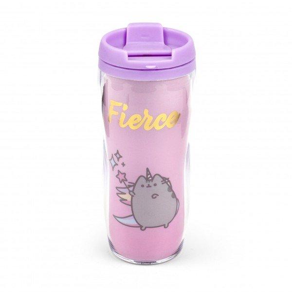 Image of Travel Trinkbecher "FIERCE" mit Trinkverschluss Travel Trinkbecher "FIERCE" mit Trinkverschluss