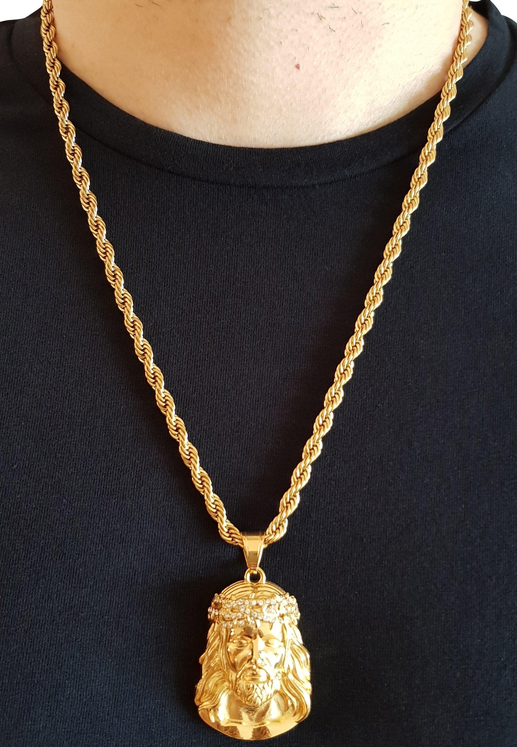 HEBE JEWELS  Jesus Kette, HIP-HOP-STYLE 