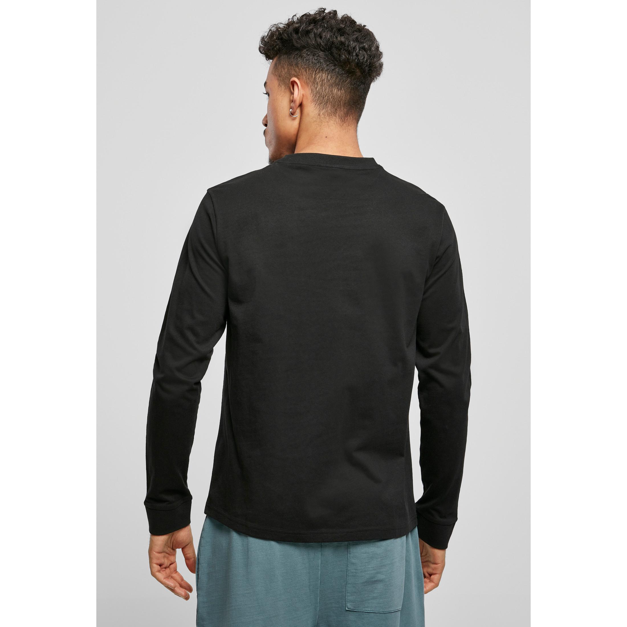 URBAN CLASSICS Organic Basic Pocket T-Shirt Maniche Lunghe  