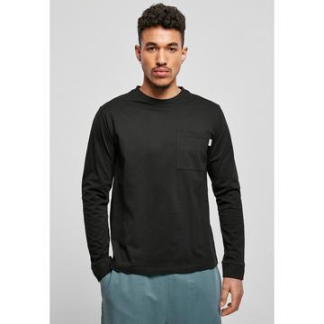 t-hirt maniche lunghe urban claic organic baic pocket
