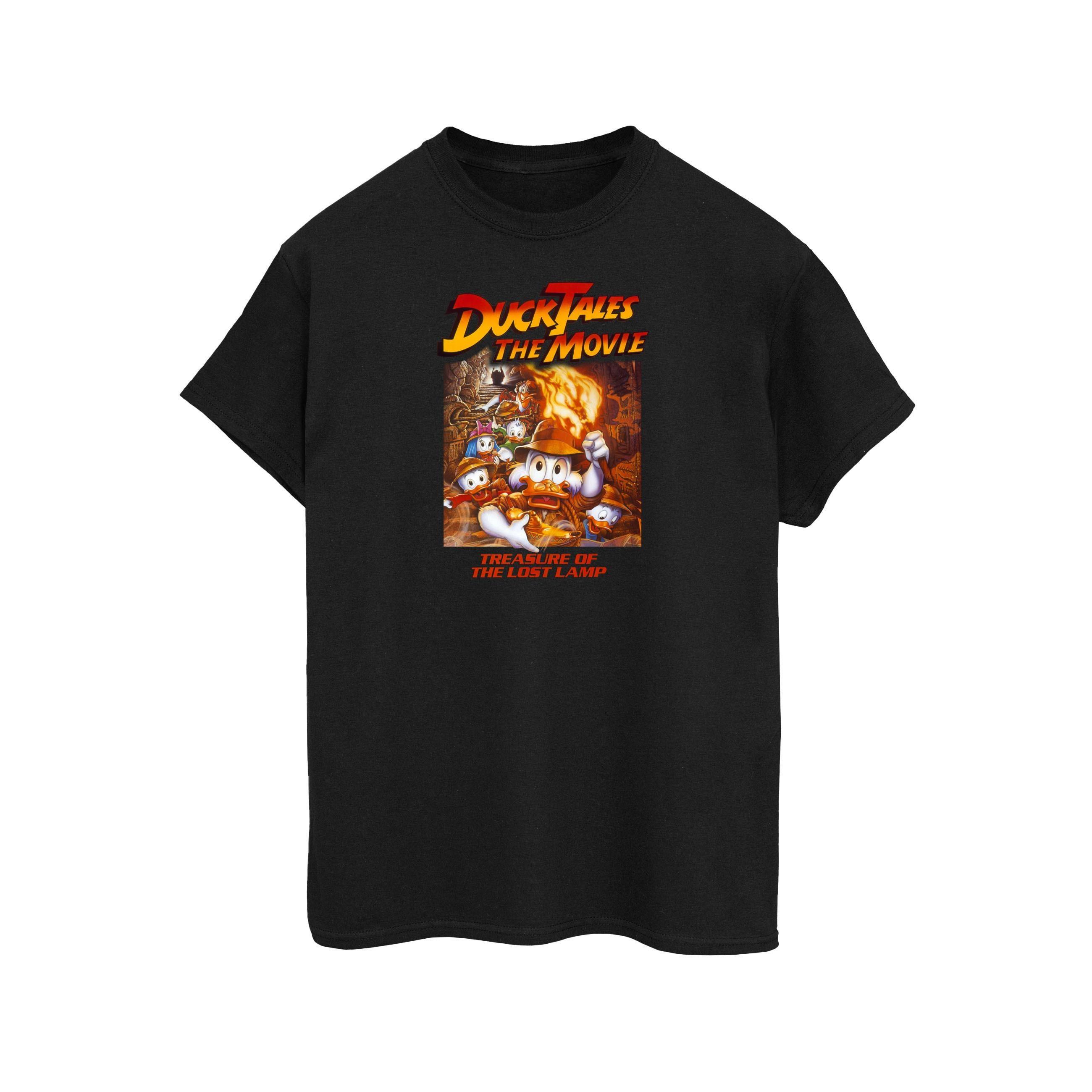 Image of Duck Tales The Movie Tshirt Damen Schwarz M