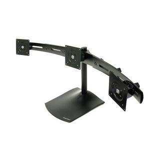 Ergotron  DS Series DS100 Triple Monitor Desk Stand 53,3 cm (21") Schwarz Tisch/Bank 