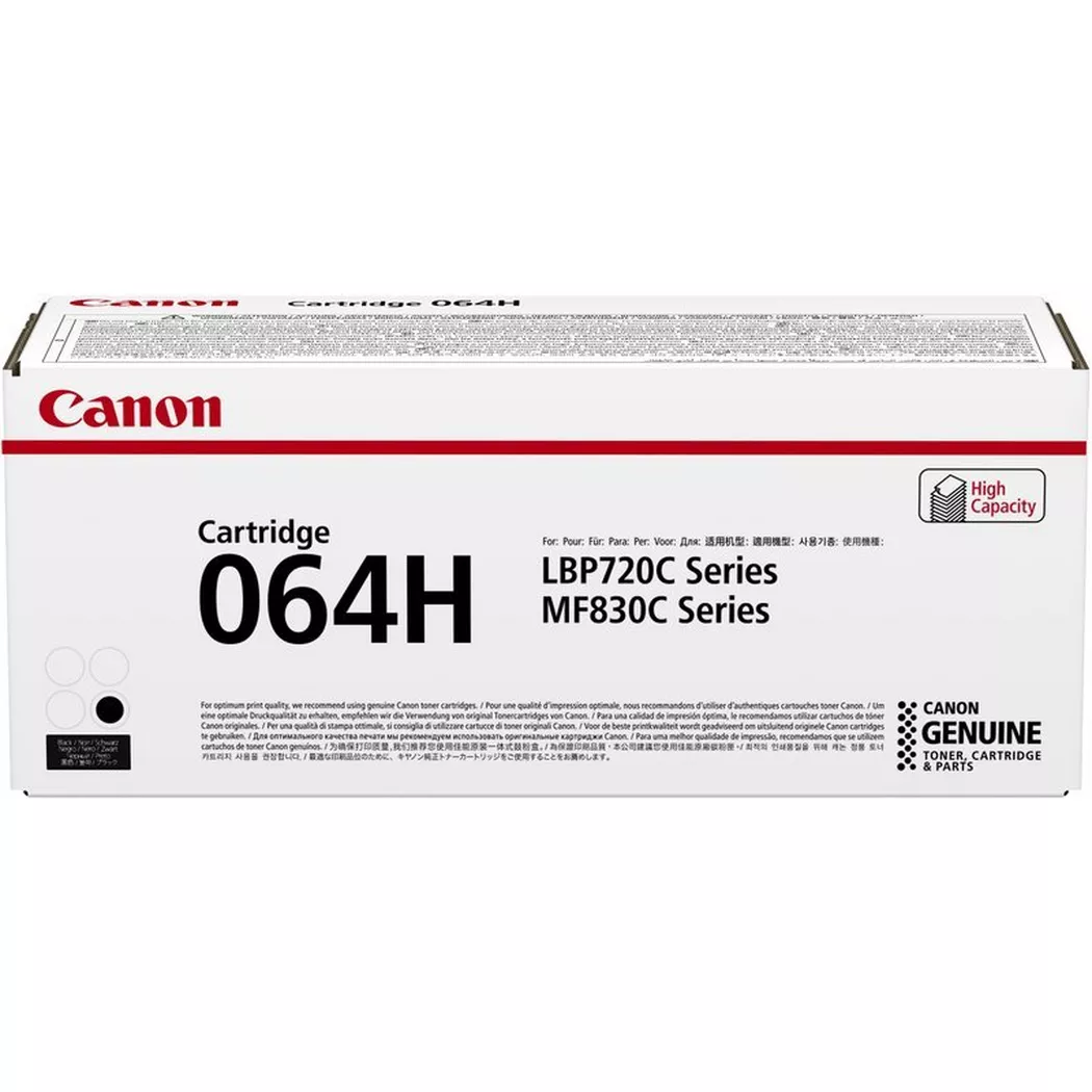 Canon – Toner-Modul 064H, Schwarz, One Size