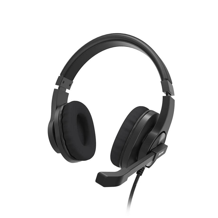 HAMA Headset PC Office Stereo Over-Ear HS-P350 V2 Schwarz