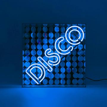 Acryl-Box Neon - Disco Paillette