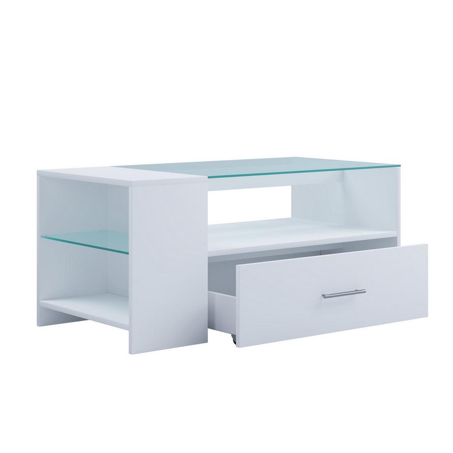 VCM Table basse en bois  Tindala  