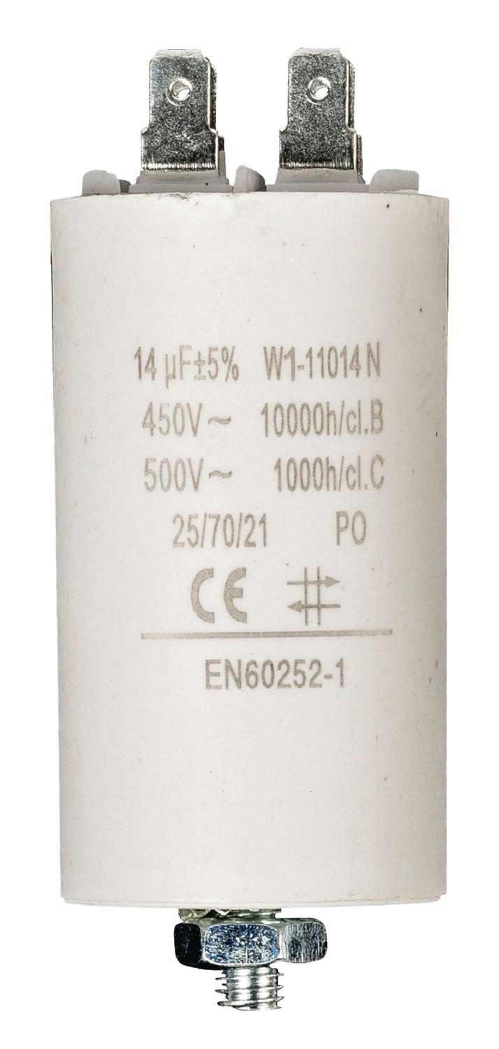Image of Kapacitor 450v + Erde 14.0uf / 450 V + Aarde Unisex