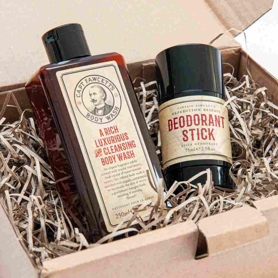 CAPTAIN FAWCETT Coffret cadeau - Expedition Reserve - Fournitures essentielles pour gentleman