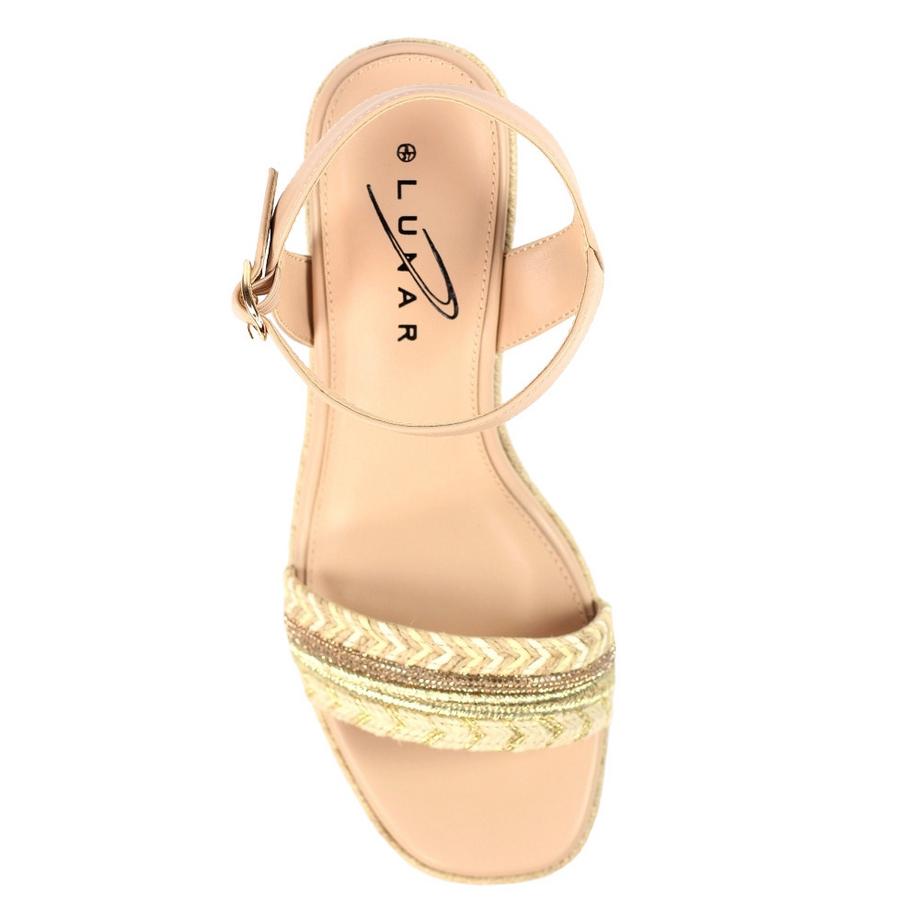 Lunar  Sandalen mit Keilabsatz Amanda 